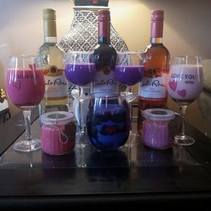 Valentines special candle set